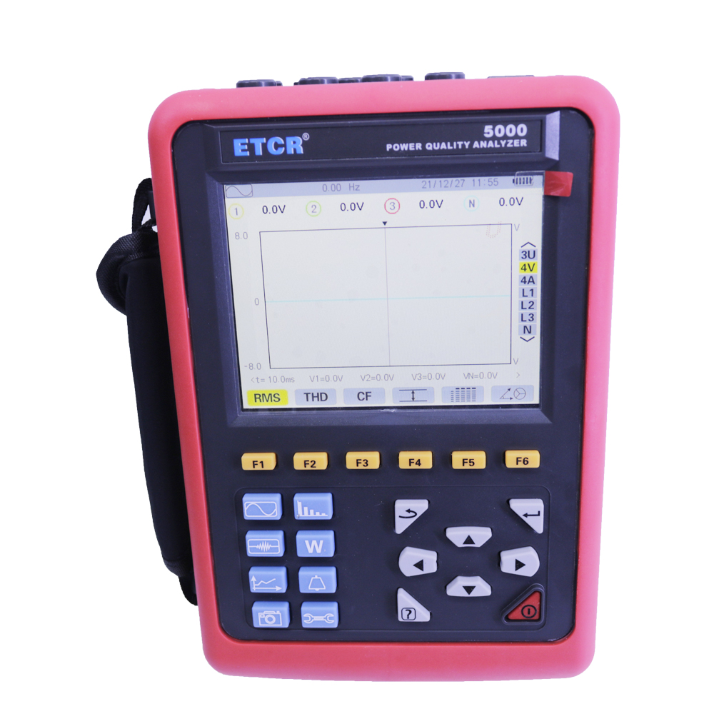 ETCR5000 Power Quality An